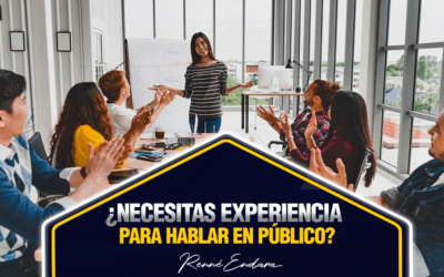 ¿Necesitas experiencia para hablar en público?